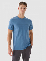 Футболка 4F 4FRSS24TTSHM2078-33S р.M блакитний