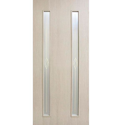 Дверное полотно ОМиС Вероника 60 см сосна карелия со стеклом