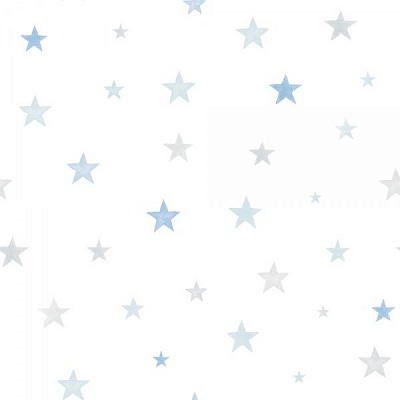 Обои виниловые горячего тиснения Grandeco Little ones LO2704 0,53x10,05 м 