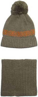 Комплект шапка + снуд Pompona р.50-52 хакі 20 Z P 90 k