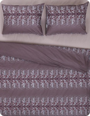 Комплект постельного белья Диметром 1,5 фиолетовый с рисунком La Nuit 