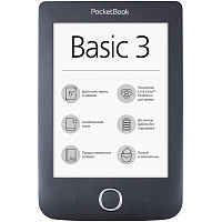 Электронная книга PocketBook 614 Basic3 black (PB614-2-E-CIS)