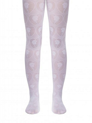 Колготки дитячі для дівчаток Conte-Kids нарядні Disney 18С-158СПМ р.104-110 bianco