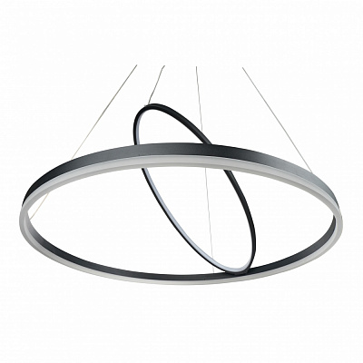 Люстра светодиодная Berger 2x52 Вт LED-модуль черный 7015-PL-52 Black