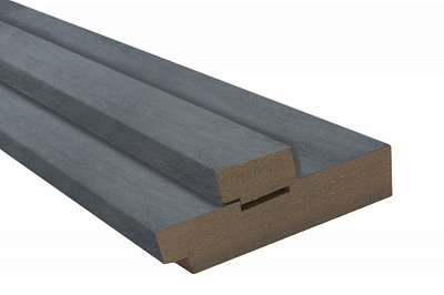 Дверна коробка ОМіС під добір 2070х80 мм цемент темний