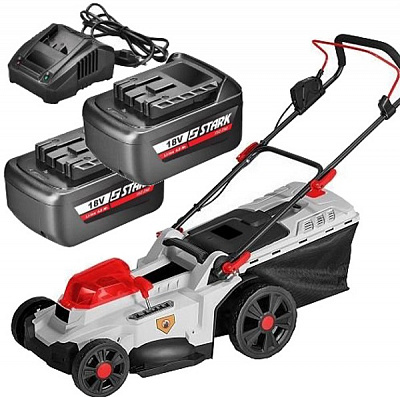 Газонокосарка акумуляторна Stark BLM-36-430 SET 2 х 4 А/г Li-Ion + з/п 310100002.promo1