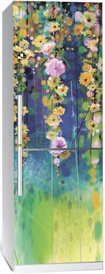 Наліпка на холодильник Zatarga Цвітіння Z180074 65x200 см