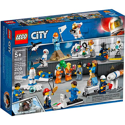 Конструктор LEGO City Набор фигурок: Разработки и исследования в области космической техники 60230