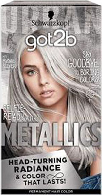 Краска для волос Got2b Серебристый Металлик M71 142,5 мл