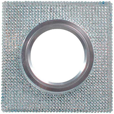 Світильник точковий Светкомплект SVS 108 з LED-підсвіткою 50 Вт G5.3 4500 К алюміній