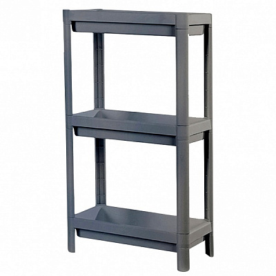 Етажерка MVM 700х360х230 мм сірий (FH-22/3 GRAY)