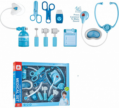 Игровой набор MERX Limited Маленький Доктор 12 шт. 3905271