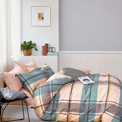 Комплект постельного белья Джейн разноцветный Homeline 