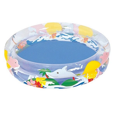 Бассейн надувной Bestway Морская жизнь 102x20 см 51013