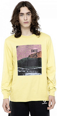Футболка Converse Hybrid World Long Sleeve Tee 10022018-741 р.XL жовтий
