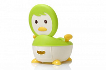 Горшок детский Babyhood Пингвин BH-113G зелёный