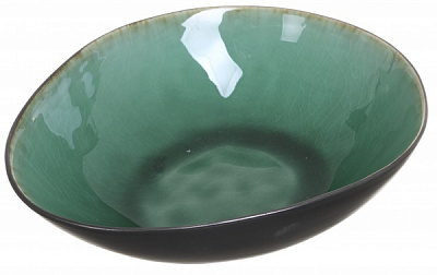 Салатник Glaze Green 20x17 см 2 сорт Bella Vita