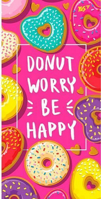 Книга для записей Do nut worry 100*200/64 YES