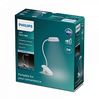 Настольная лампа Philips Avent 3 Вт белый 929003179707 
