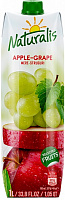 Нектар Naturalis яблочно-виноградный 1л 