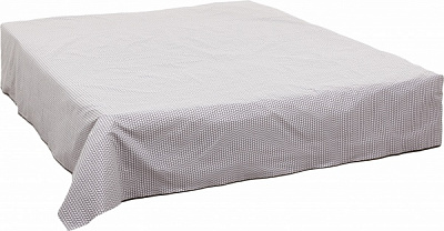 Простынь Basic Бруно 2 240x220 см коричневый La Nuit 