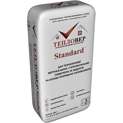 Штукатурка Тепловер Standard 9 кг