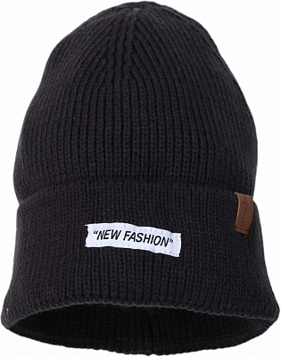 Шапка HW унісекс New Fashion р.56-58 темно-сірий
