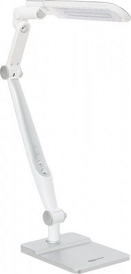 Настольная лампа офисная LedPulsar 10 Вт серебряный ALT-402S 