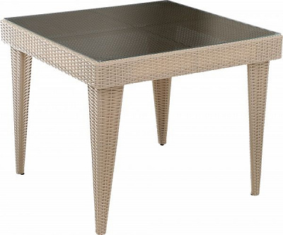 Стол 7260 90x90 см бежевый 