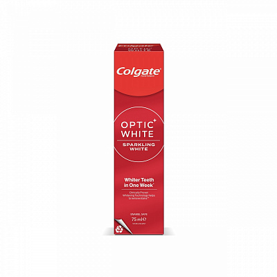 Зубна паста Colgate Optic White Сяюче відбілювання 75 мл