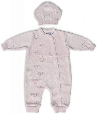 Комплект дитячий рожевий р.68 1277