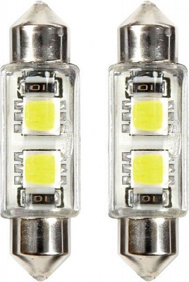 Лампа світлодіодна RinG (RW2394LED) SV8,5-41mm SV8.5 12 В 0,05 Вт 2 шт 4000