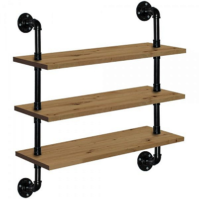 Комплект полиць DC Макон-3 700x250 мм дуб артісан