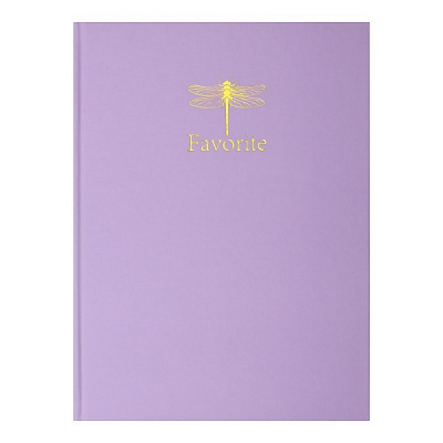Книга канцелярская Favourite Pastel А4 96 лист. клетка сиреневый BM.2400-426 Buromax