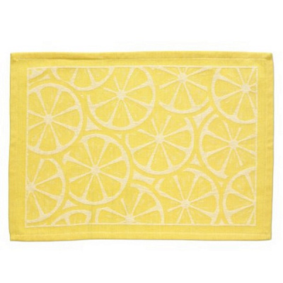 Салфетка декоративная Kela Citrus 35x50 см желтый 