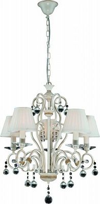 Люстра підвісна Altalusse 5x40 Вт E14 кремовий/золото INL-6082P-05