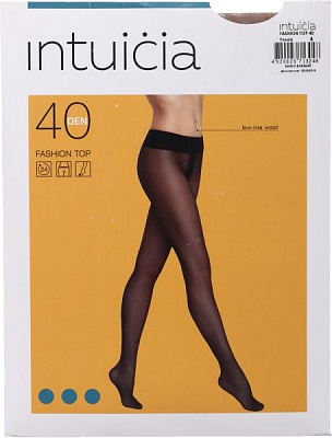 Колготки жіночі Інтуїція Fashion top 40 den р. 4 бежевий