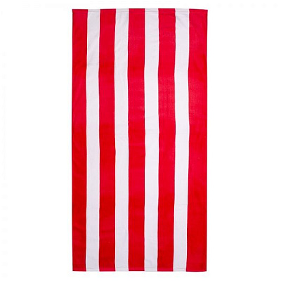 Полотенце Бело-красная решетка 75x150 см Home Line 