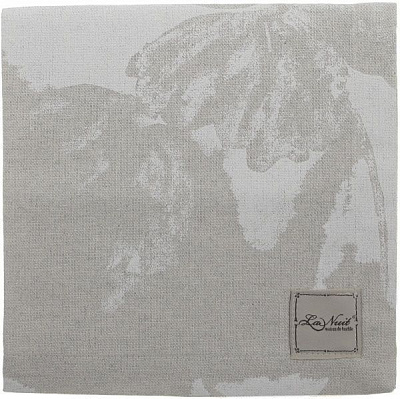 Салфетка La Nuit Версаль серебро 40x40 см разноцветный 