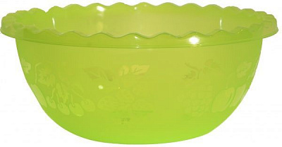 Таз Ал-Пластик круглый 6 л лайм 