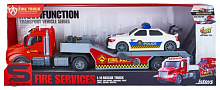 Ігровий набір CARS S 2в1 Трал і поліцейська машина (інерція, звук, світло) CJ-4533953
