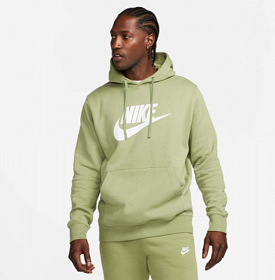 Джемпер Nike CLUB HOODIE PO BB GX BV2973-334 р. 2XL зелений