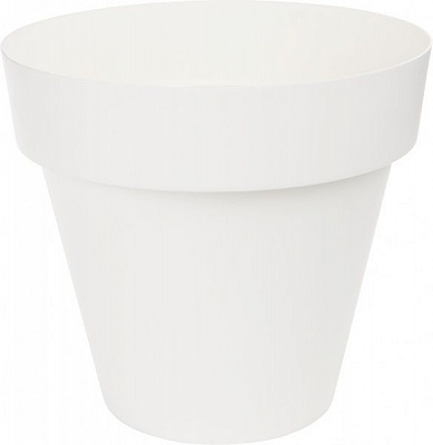 Горшок пластиковый Plastiken Maceta TES круглый 50,5л белый (8638 б) 