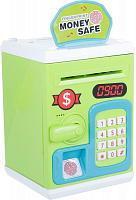 Сейф-копилка электронный детский банк зеленый OTE0644690/green
