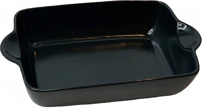 Форма для випікання прямокутна 2.2 л 31x20x7 см чорний лофт тотал графіт