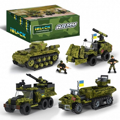 Конструктор Iblock Армия PL-921-427