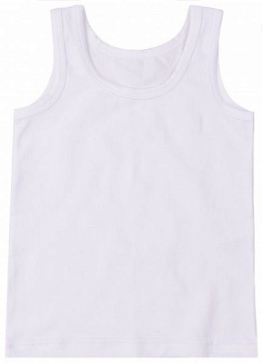 Майка для хлопчиків Bibo р.92 білий 44010