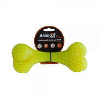 Іграшка для собак AnimAll Кістка 25 см жовта 88126