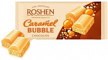 Шоколад Roshen пористый белый карамельный 80 г