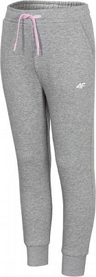 Брюки 4F HJL21-JSPDD001-27M р. 152 светло-серый меланж